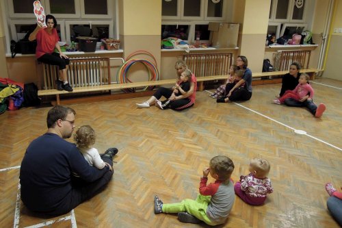 Hravé cvičení pro děti a rodiče - 7.11.2013